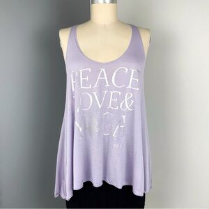 Deha Women's Harmonic Lightweight Viscose Yoga Tank Top Lavender Size M